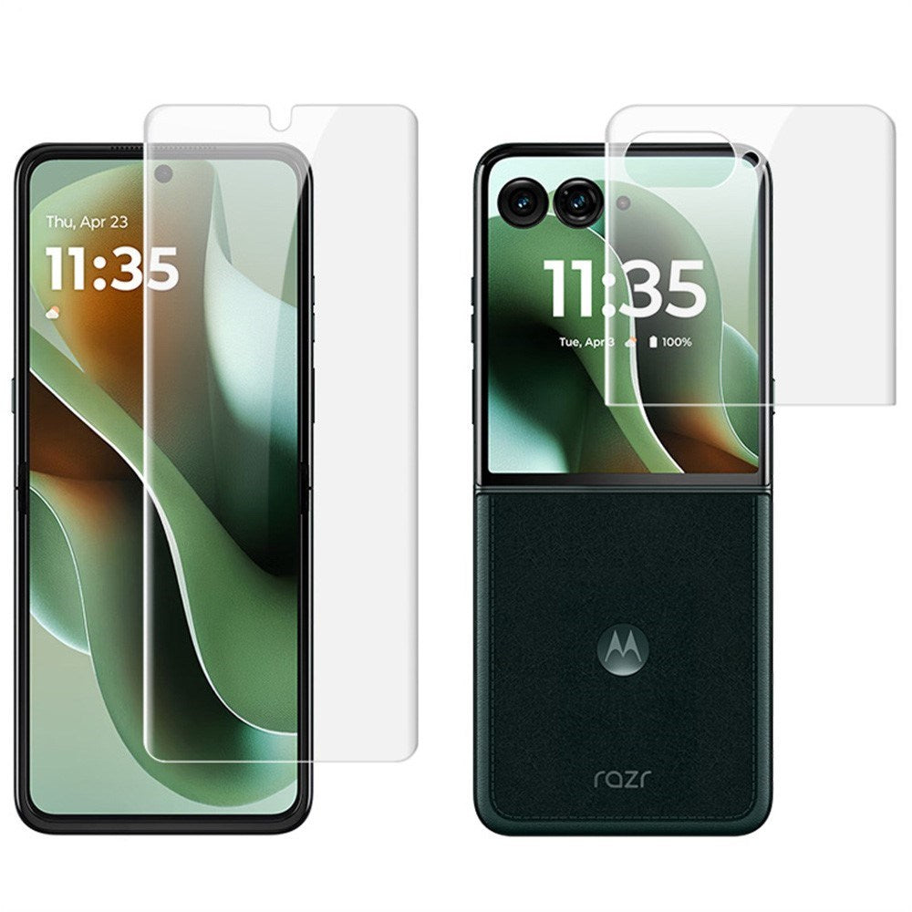 Motorola Razr 70 Ultra / 60 Ultra IMAK Beskyttelsesfilm til Skærm - Gennemsigtig
