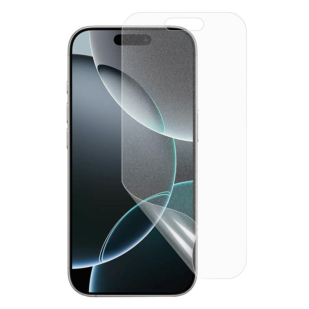 iPhone 17 Pro Max - Mat Skærmbeskyttelsesfilm - Gennemsigtig