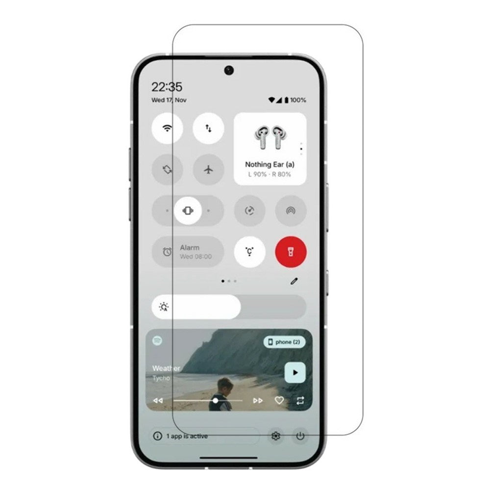 Nothing Phone (3) Beskyttelsesglas - Gennemsigtig