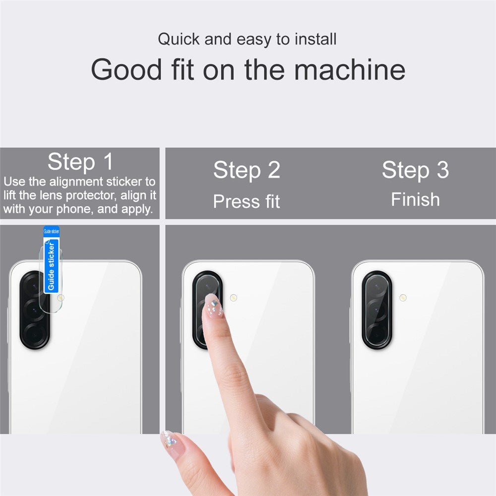 Samsung Galaxy A17 (5G) / A26 (5G) IMAK Kamerabeskyttelsesglas - Gennemsigtig