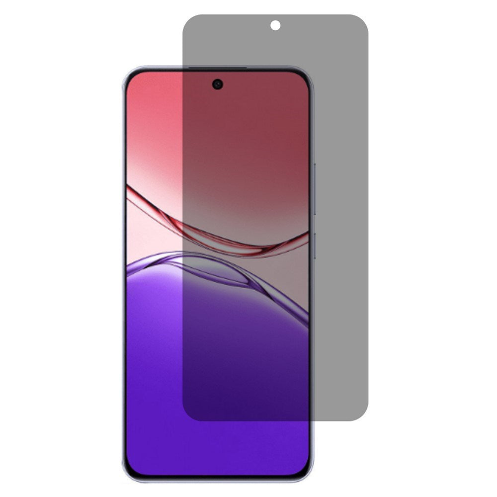 OPPO A5 Pro (4G / 5G) Beskyttelsesglas m. Privacy Funktion - Gennemsigtig