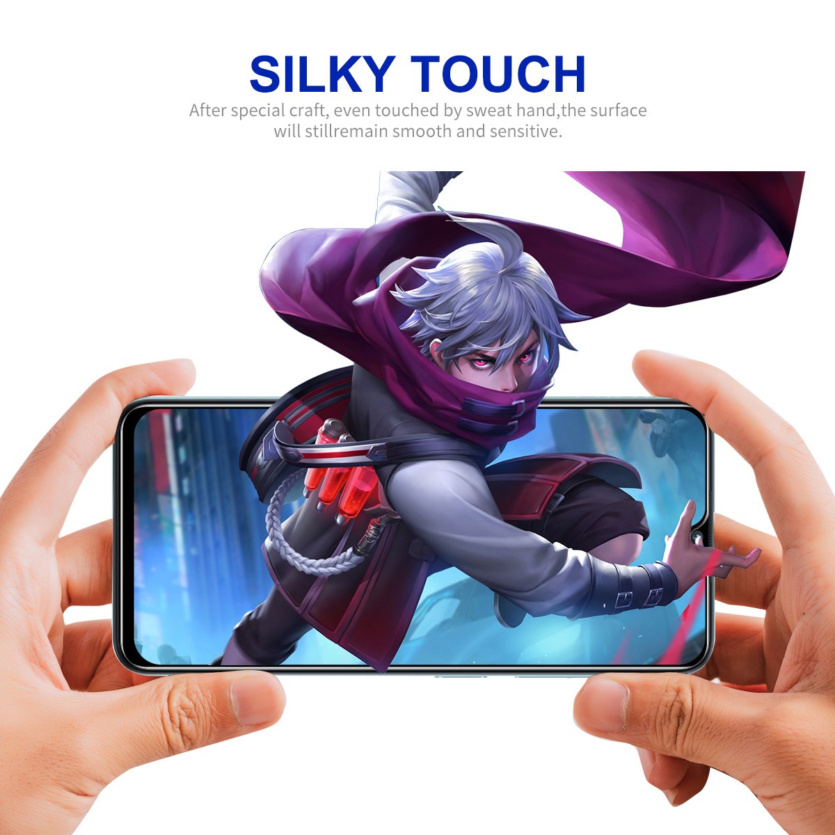 Samsung Galaxy A27 Beskyttelsesglas - Gennemsigtig / Sort Kant