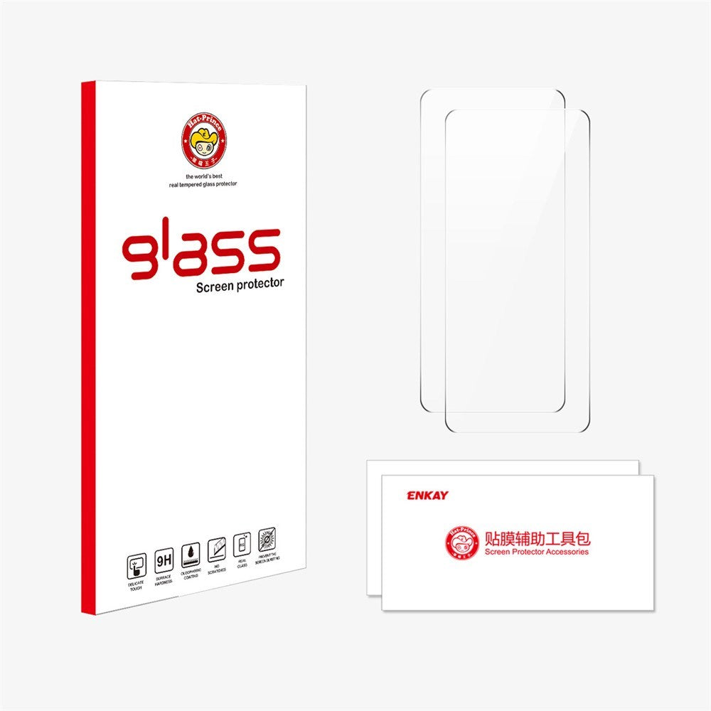 Samsung Galaxy A27 Beskyttelsesglas - 2 stk. - Gennemsigtig