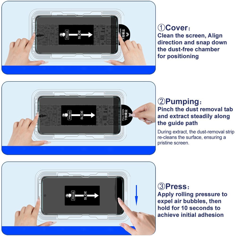 Xiaomi 15T / 15T Pro IMAK Skærmbeskyttelse Hærdet Glas - inkl. Installationsramme - Gennemsigtig