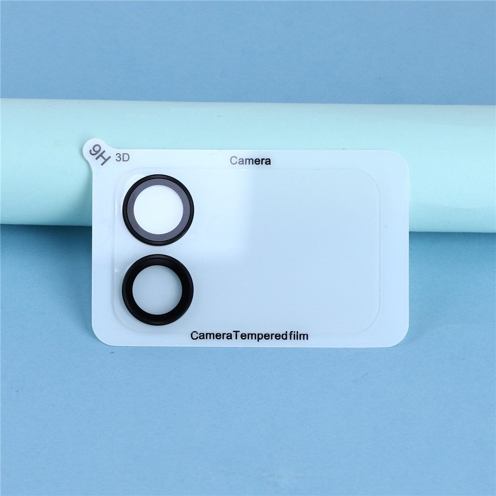 Xiaomi 17 Pro Linse Glasbeskyttelse - Gennemsigtig /Sort