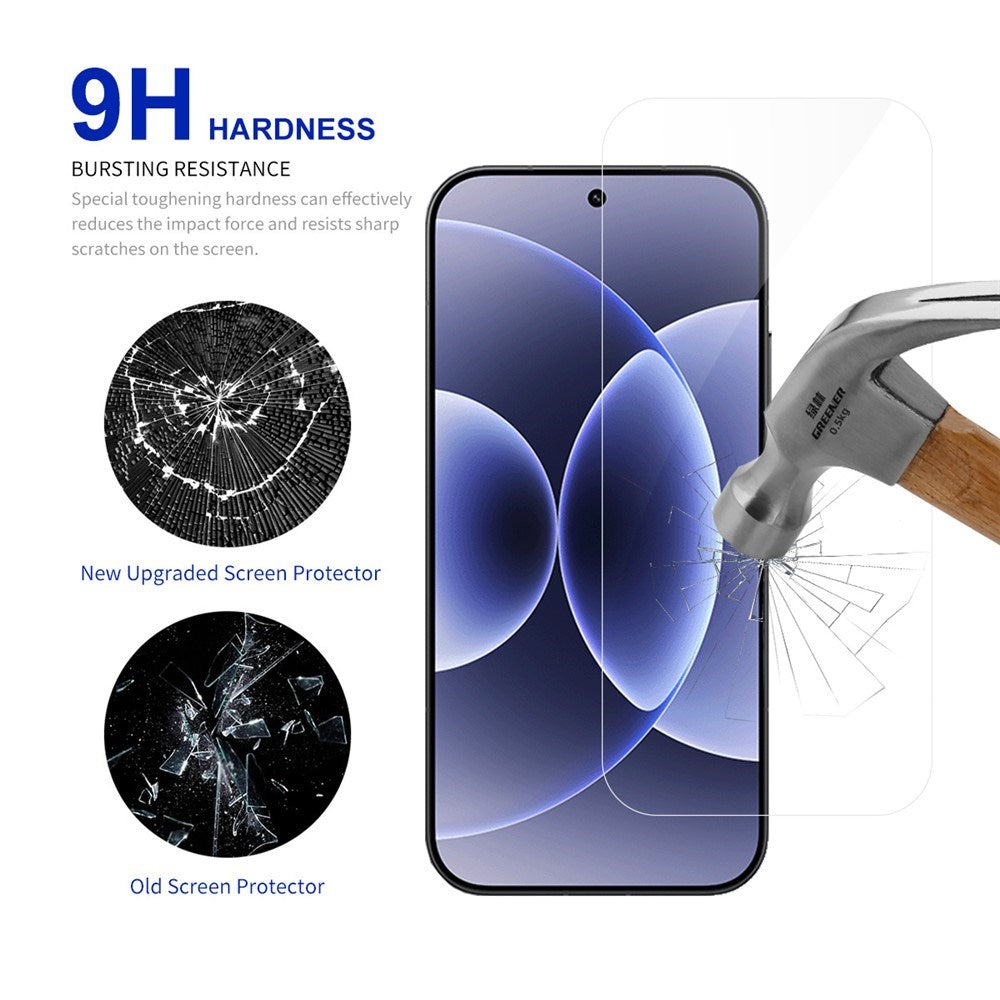 Xiaomi 17 Pro Max RURIHAI Beskyttelsesglas - Gennemsigtig