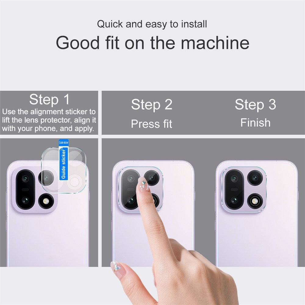 OnePlus 15 Hærdet Glas til Kameralinse - Gennemsigtig