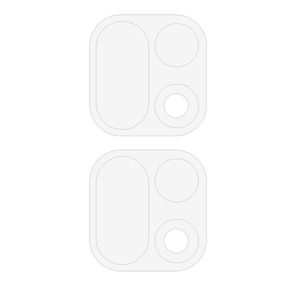 OnePlus 15 Kameralinsebeskyttelse - 2 stk. - Gennemsigtig
