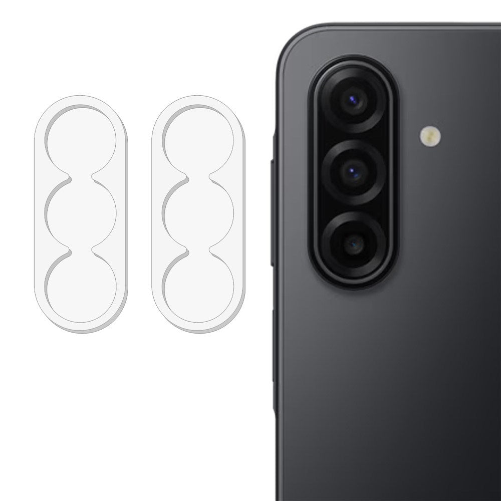 Samsung Galaxy A37 / A57 Kameralinsebeskyttelse - 2 stk. - Gennemsigtig