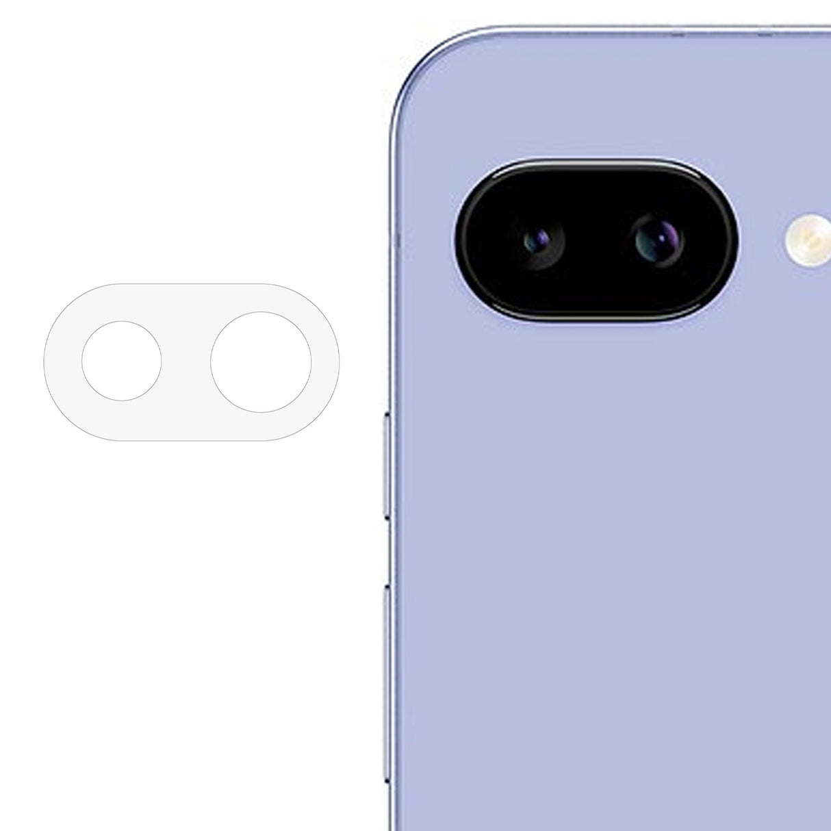 Google Pixel 10a Kameralinseglas - Gennemsigtig