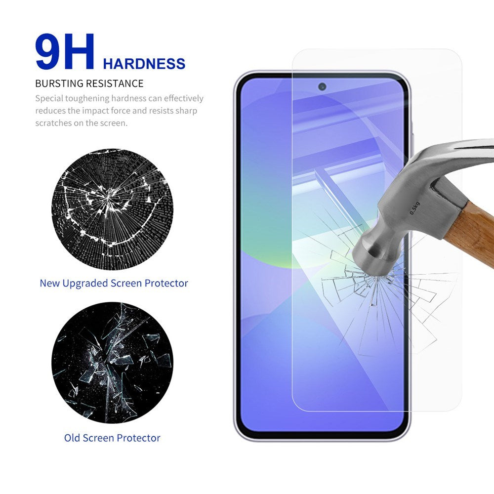 Samsung Galaxy A37 / A57 RURIHAI Beskyttelsesglas - Gennemsigtig