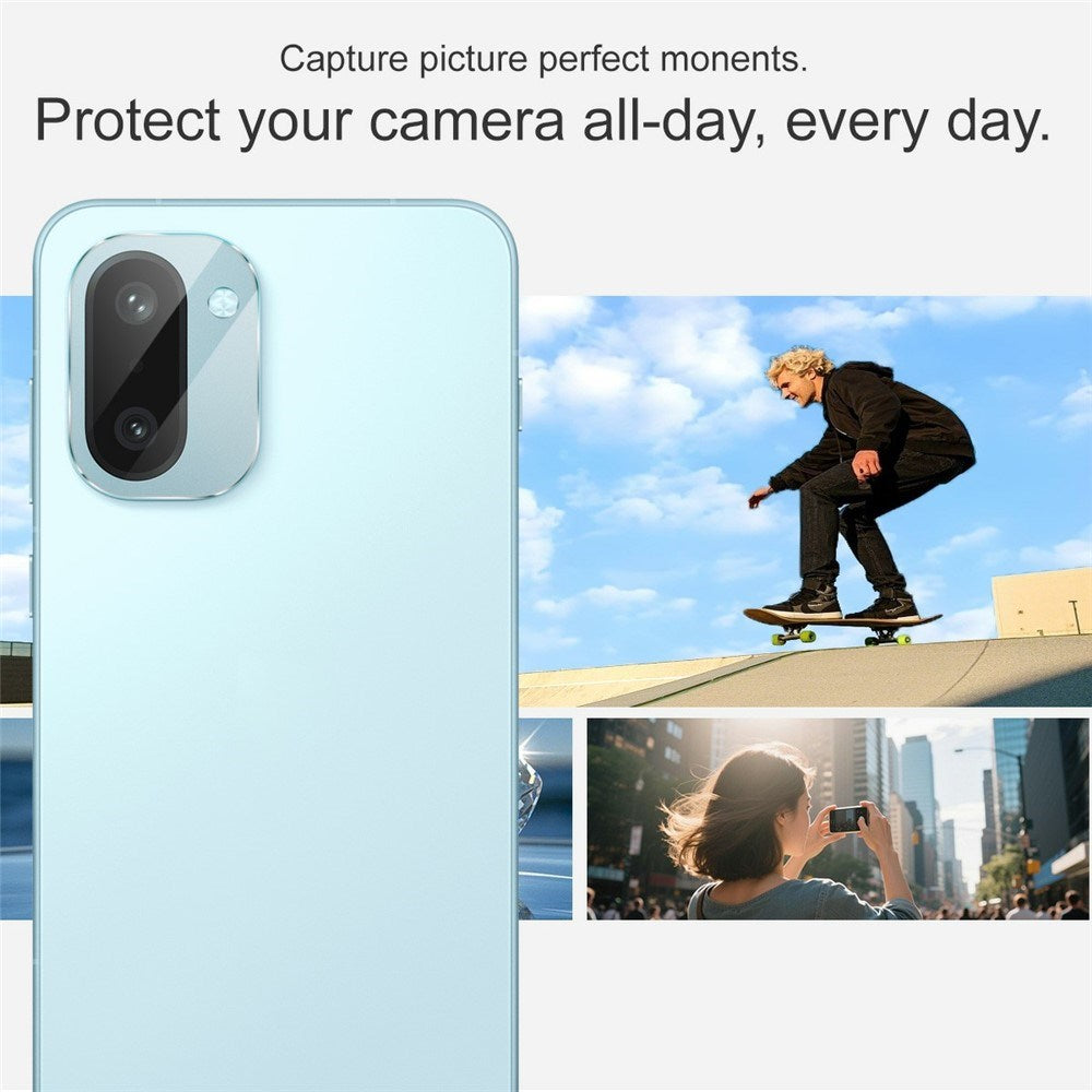 IMAK OnePlus 15R - Hærdet Kameralinsebeskyttelsesglas - Gennemsigtig