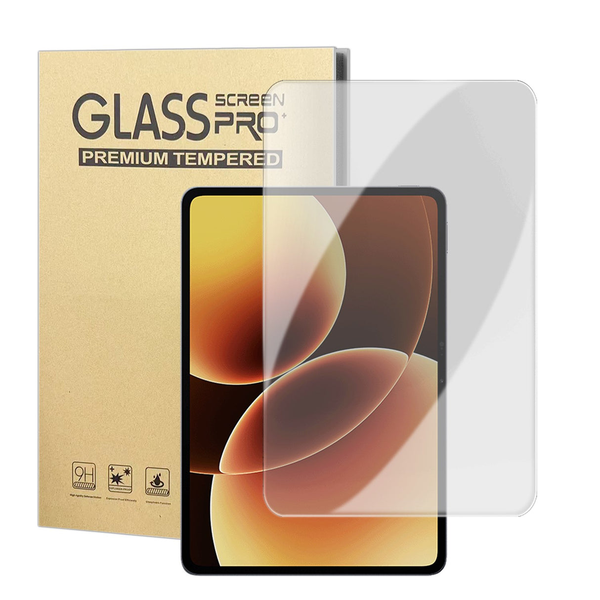 Xiaomi Pad 8 / 8 Pro / 7 / 7 Pro Hærdet Skærmbeskyttelsesglas - Gennemsigtig