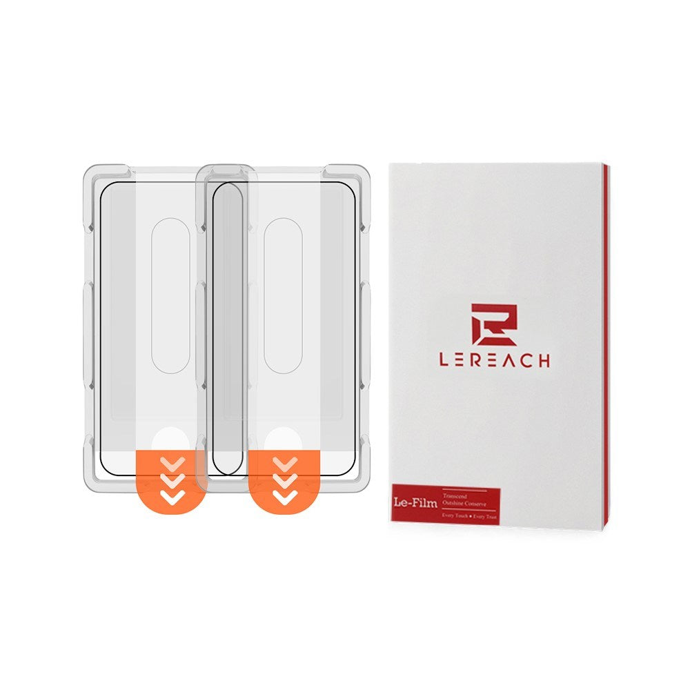 OPPO Find X9 Ultra LEREACH Skærmbeskyttelsesglas inkl. Monteringsramme - 2 stk. - Gennemsigtig