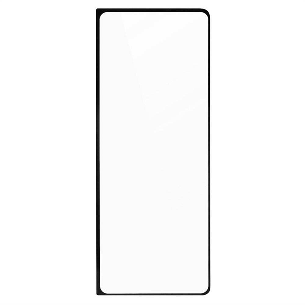 Samsung Galaxy Z Fold8 Beskyttelsesglas - Gennemsigtig / Sort Kant