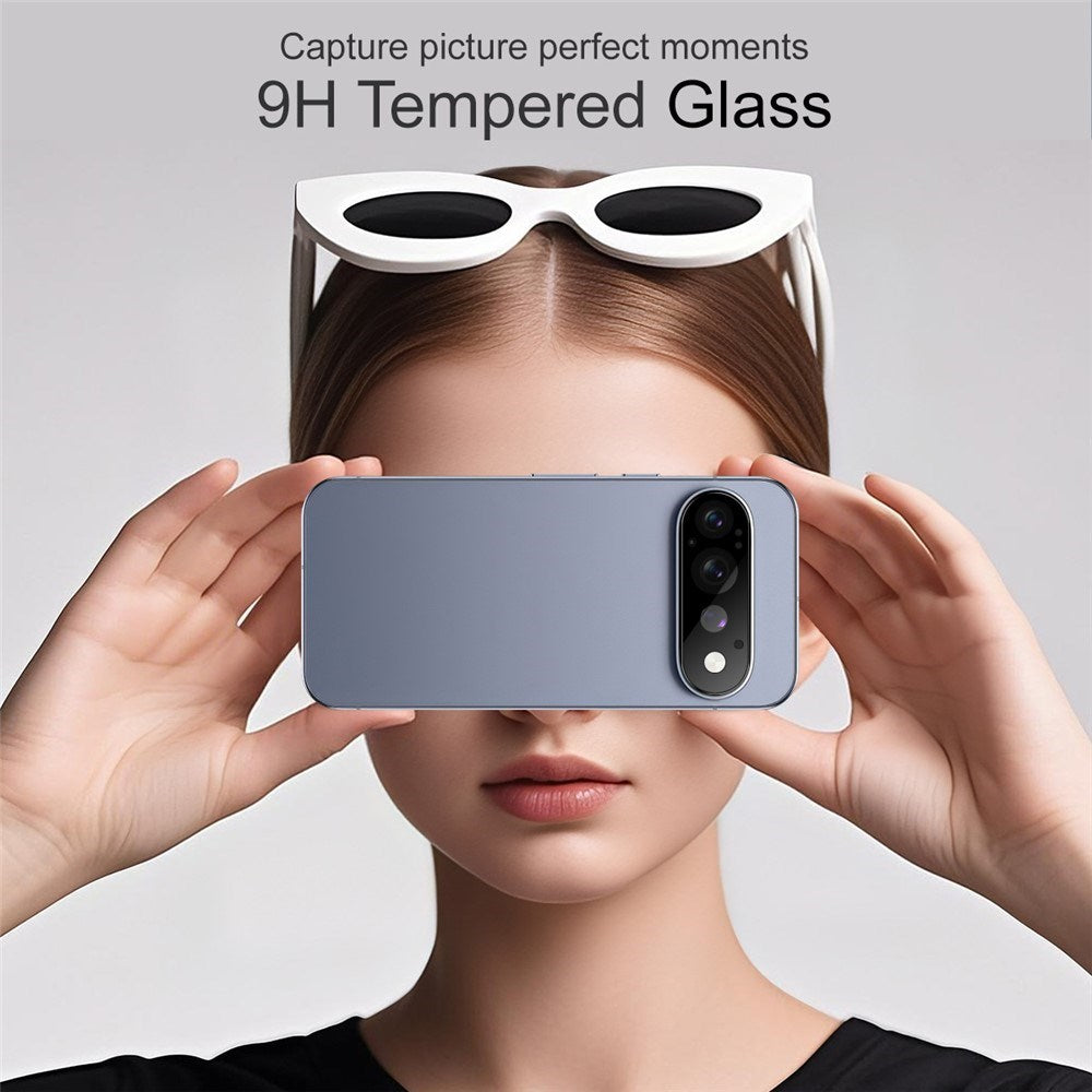 Google Pixel 11 Pro IMAK Glas til Kameralinse - Sort