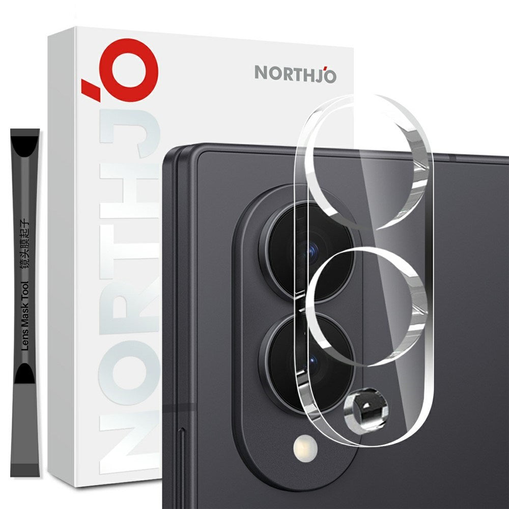 Samsung Galaxy Z Fold8 NORTHJO Hærdet Kameralinseglas - Gennemsigtig