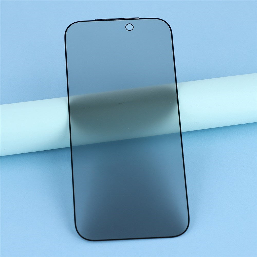 iPhone 18 Pro 2.5D Arc Edge Skærmbeskyttelse - Privacy - Gennemsigtig
