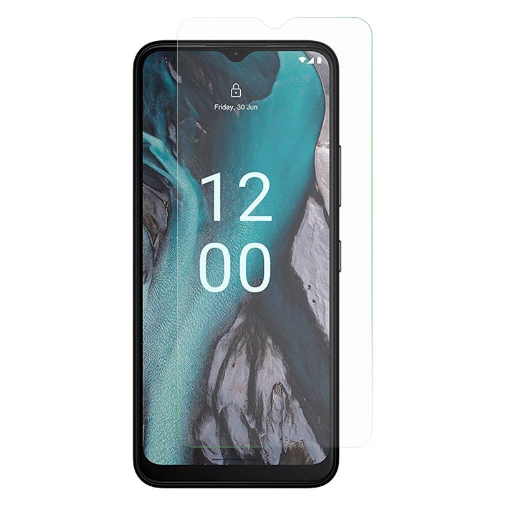 Nokia C22 Arc Edge Hærdet Glas - Case Friendly - Gennemsigtig