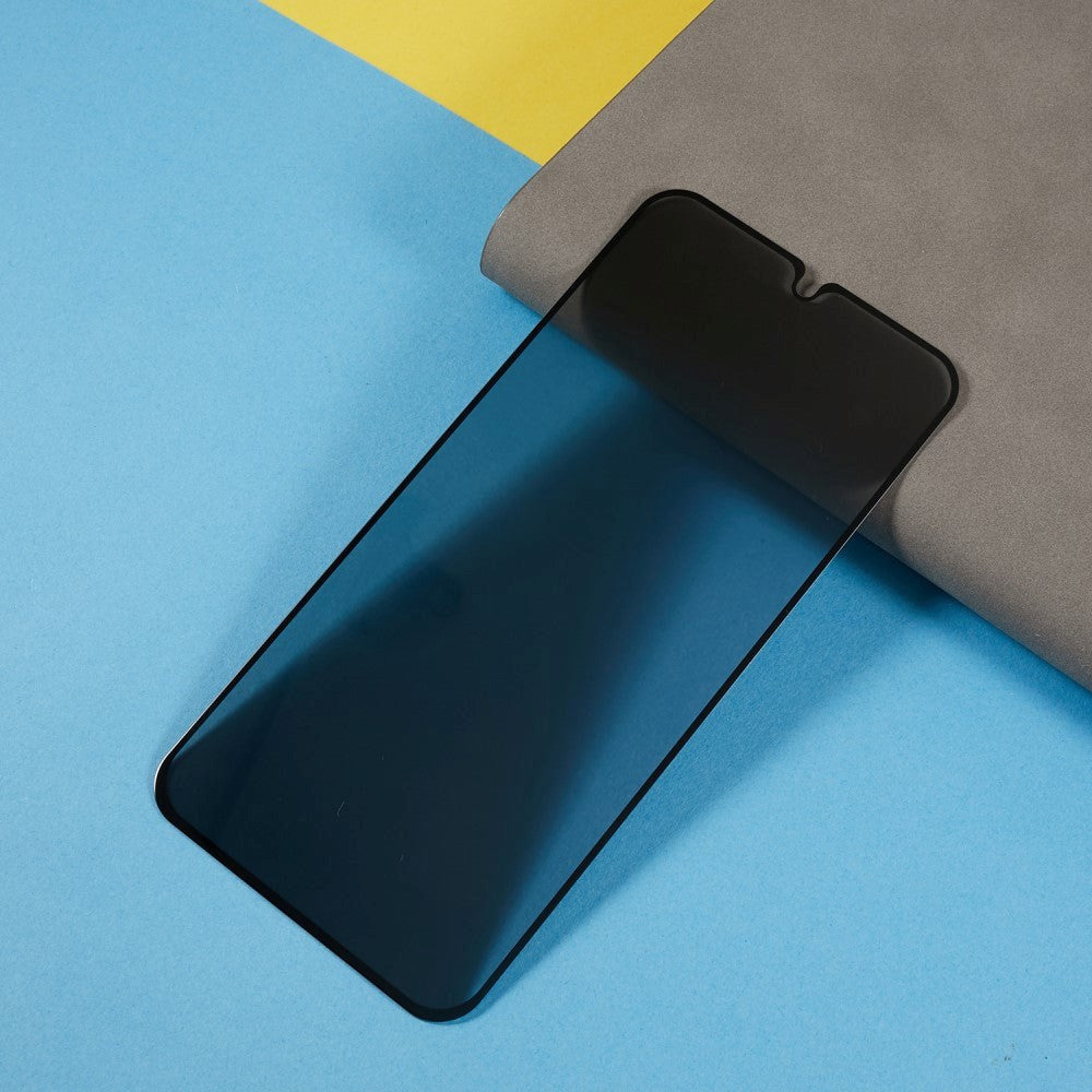 Samsung Galaxy A34 (5G) Glas Skærmbeskyttelse m. Privacy - Full Fit - Sort Kant