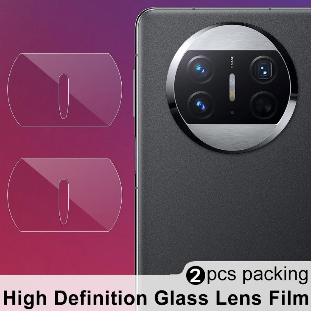 Huawei Mate X3 IMAK Kameralinse Beskyttelsesglas - Gennemsigtig (2 stk.)