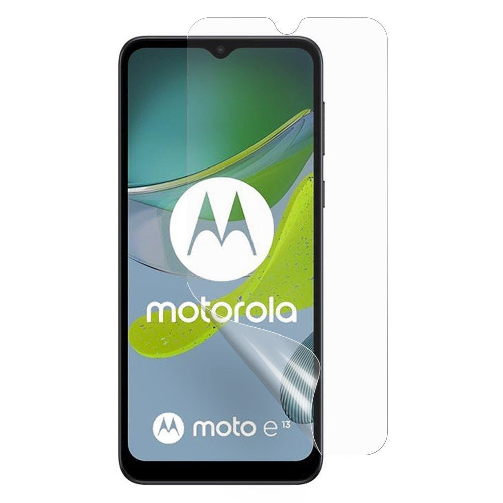 Motorola Moto E13 Skærmbeskyttelse - Beskyttelsesfilm - Gennemsigtig