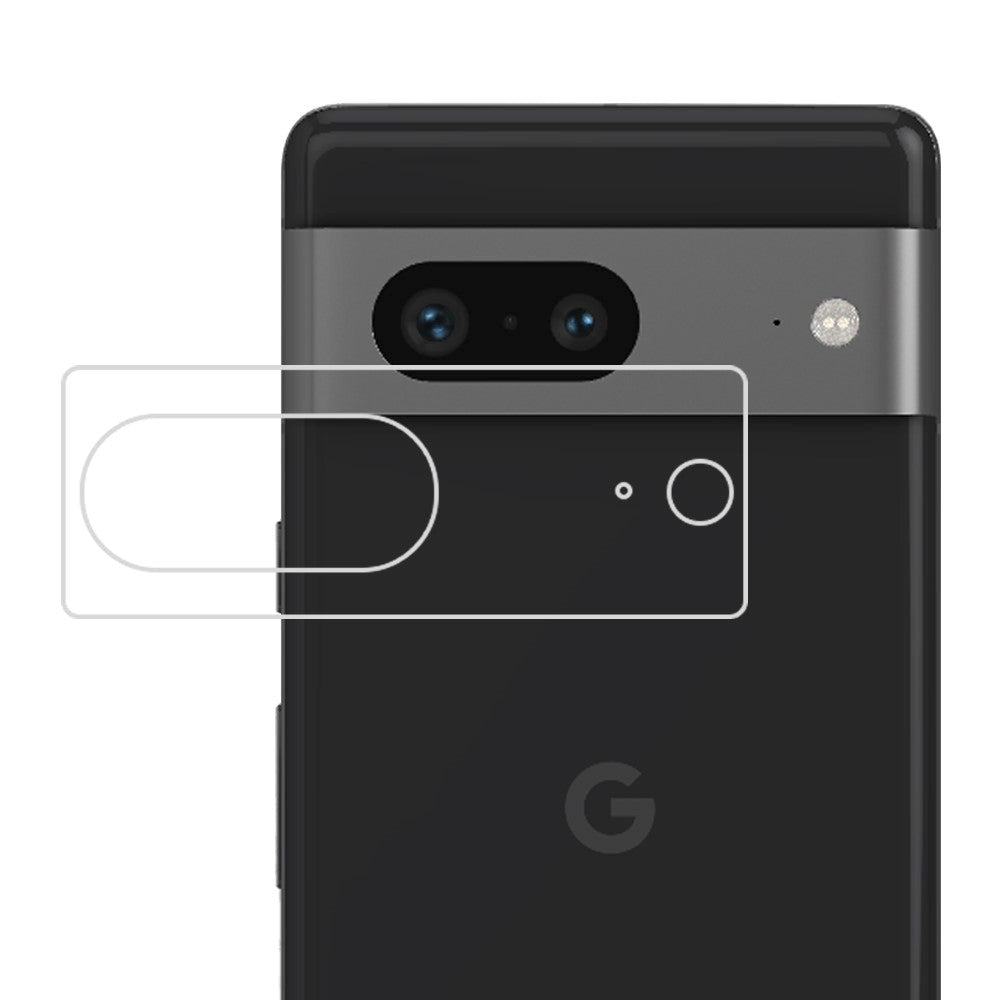 Google Pixel 8 Kamera Beskyttelsesglas - 2 stk. - Gennemsigtig