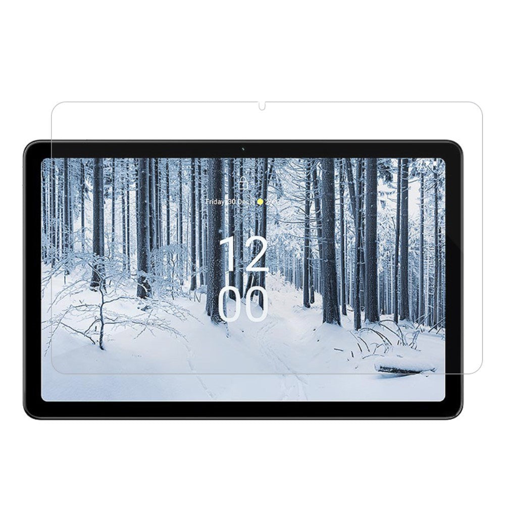 Nokia T21 Full-Fit Skærmbeskyttelse Hærdet Glas - Gennemsigtig