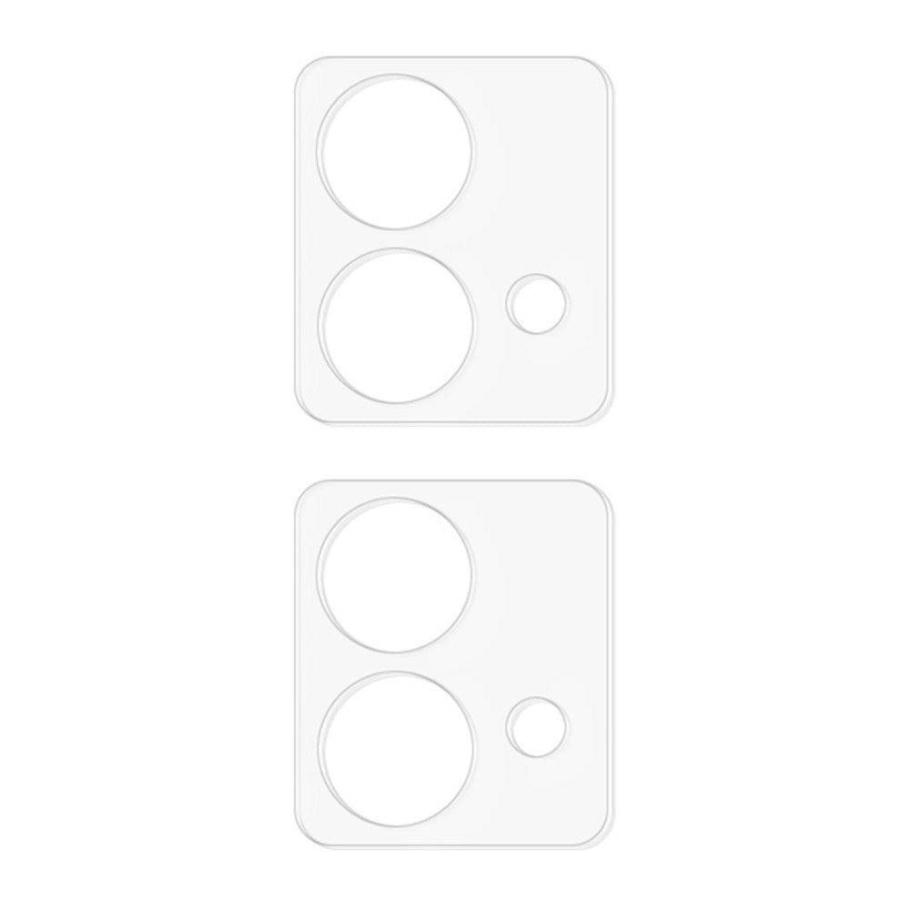 Motorola Moto G84 Kameralinse Glasbeskyttelse - 2 Stk - Gennemsigtig