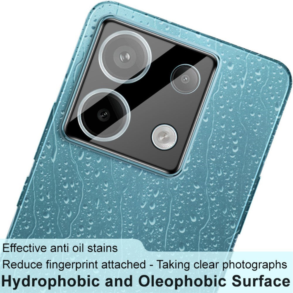 IMAK Xiaomi Redmi Note 13 Pro (5G) / Poco X6 Kameralinse Beskyttelsesglas - Gennemsigtig