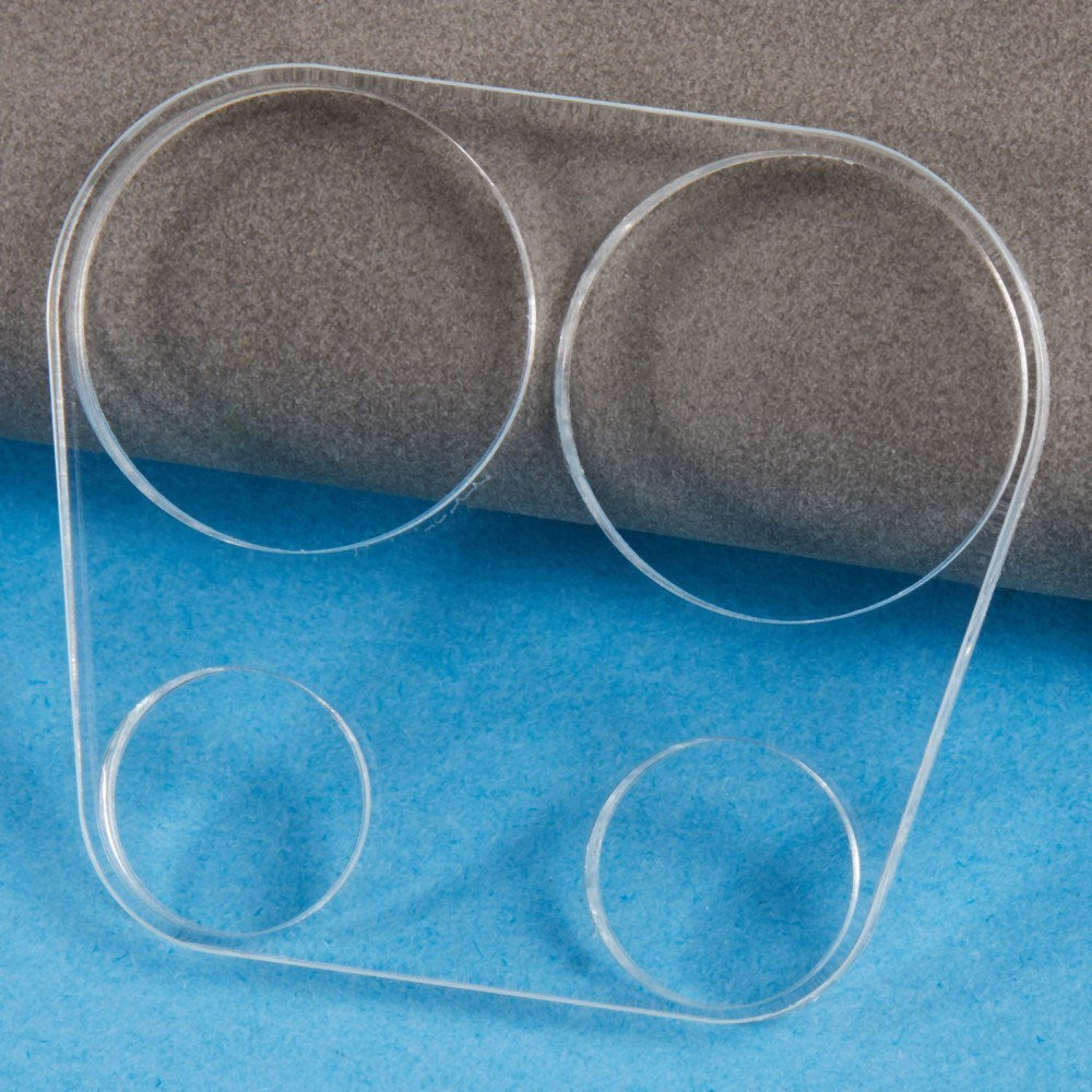 Xiaomi Redmi Note 13 (4G) Kameralinse Glasbeskyttelse - 2 Stk - Gennemsigtig