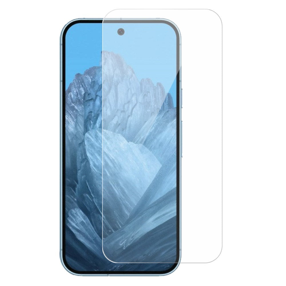 Google Pixel 9 / 9 Pro Hærdet Glas 9H Skærmbeskyttelse - Case Friendly - Gennemsigtig