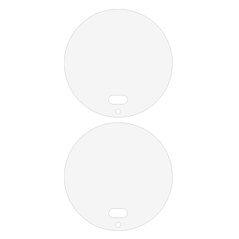 Xiaomi 14 Ultra Kameralinse Glasbeskyttelse - 2 Stk - Gennemsigtig