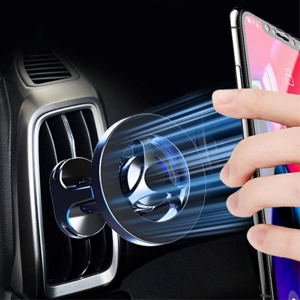 Magnetisk Mobilholder til Ventilation - MagSafe Kompatibel - Sort