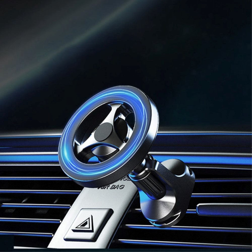 Magnetisk Mobilholder til Ventilation - MagSafe Kompatibel - Sort