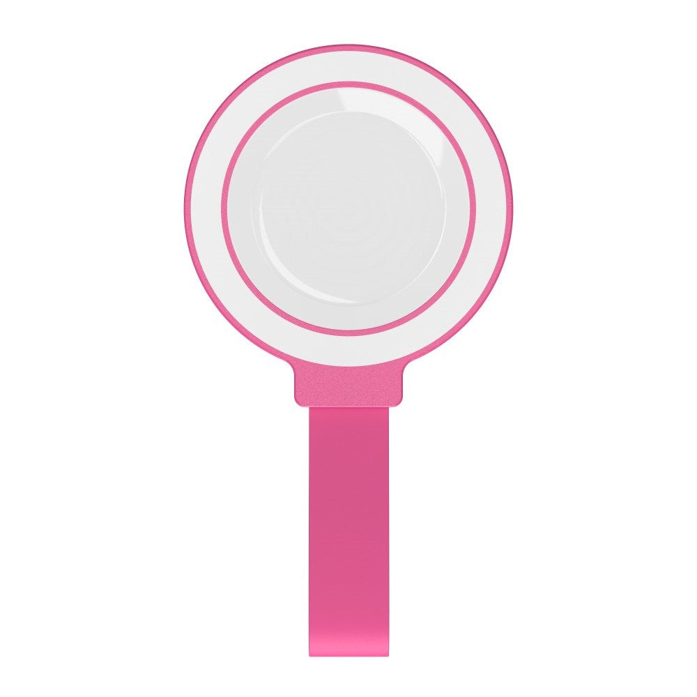 Silikone Sugekop Mobilholder m. Strop- MagSafe Kompatibel - Pink