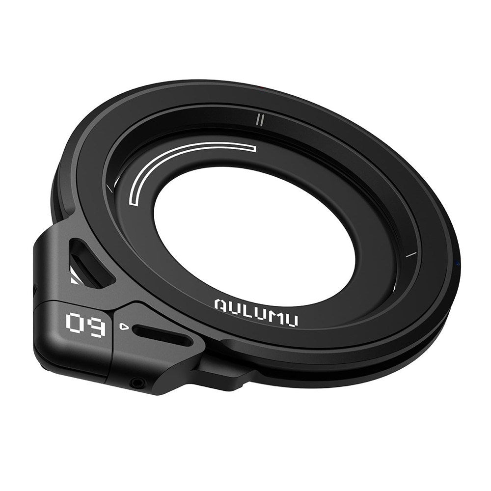 AULUMU Magnetisk Ring med Dobbeltfunktion - Fingergrip / Mobilstander - Sort