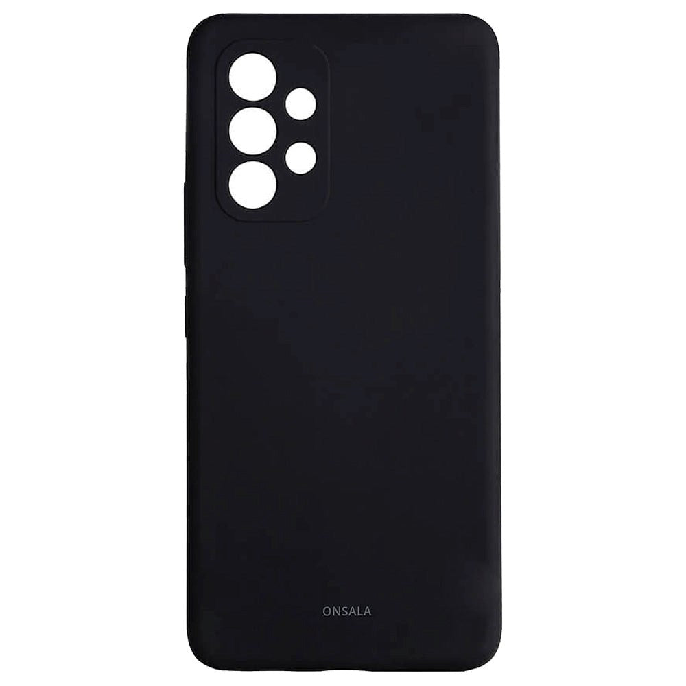 Samsung Galaxy A53 (5G) Onsala Collection Liquid Silikone Bagside Cover - Black