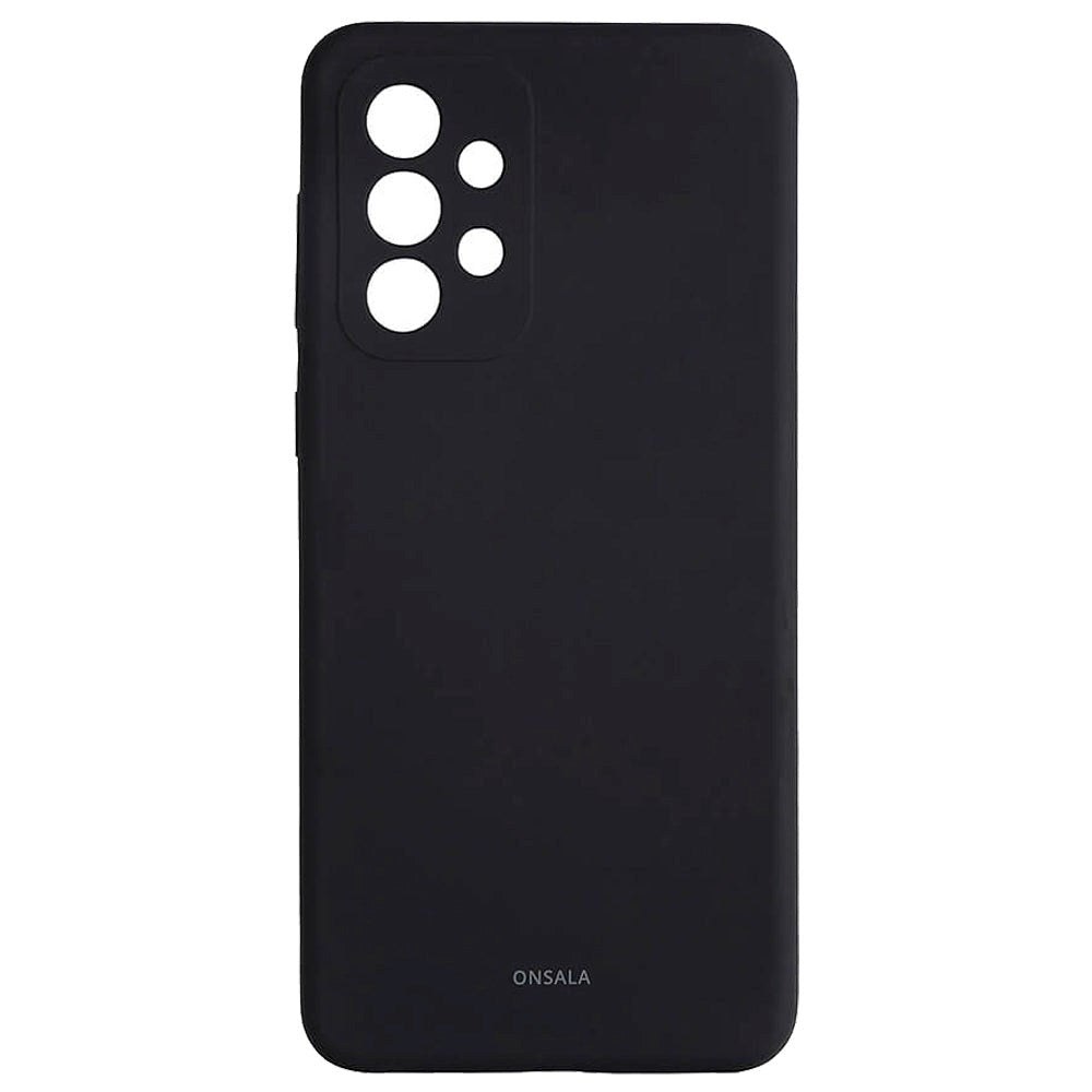 Samsung Galaxy A33 (5G) Onsala Collection Liquid Silikone Bagside Cover - Black