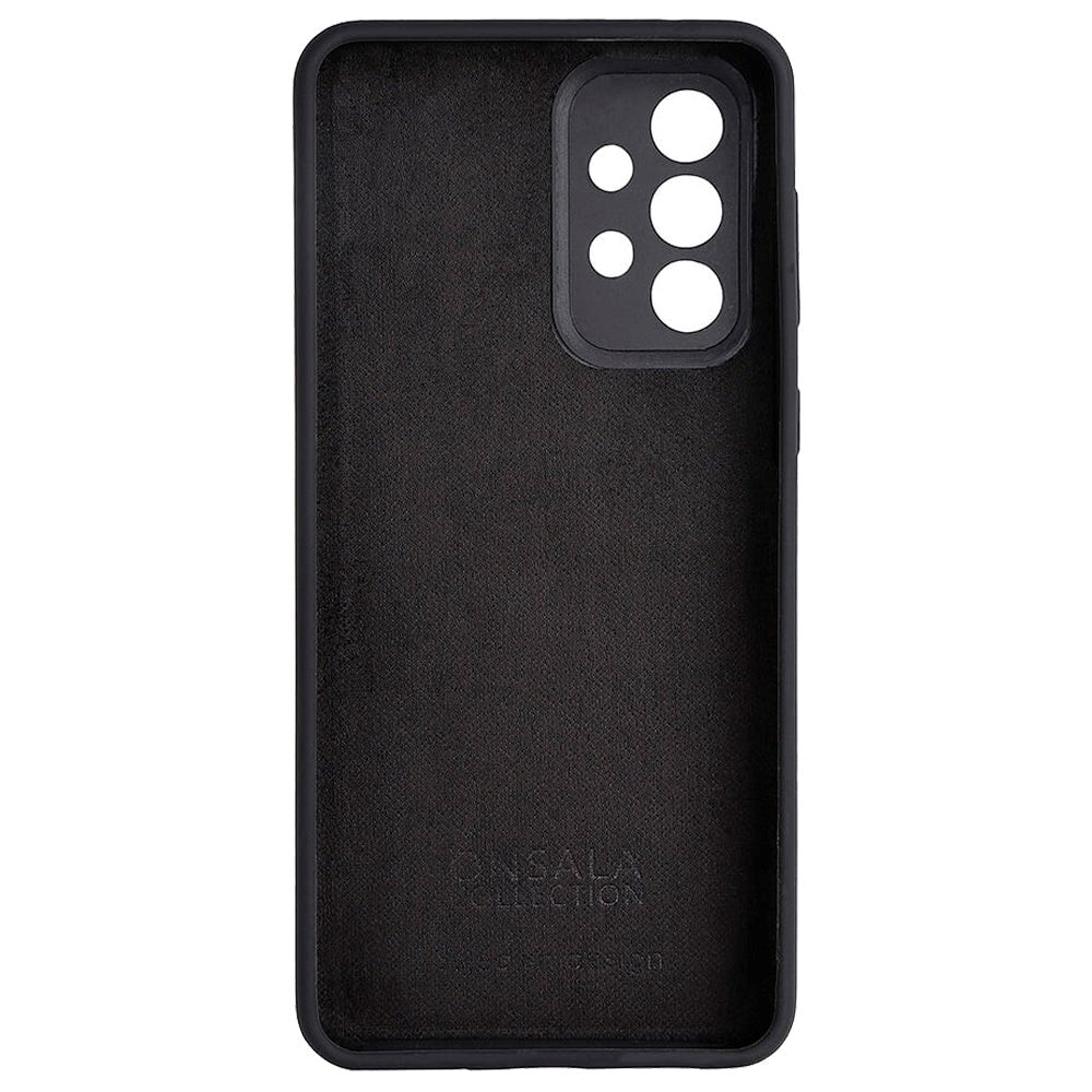 Samsung Galaxy A33 (5G) Onsala Collection Liquid Silikone Bagside Cover - Black