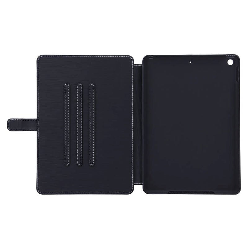 iPad 10.2 (2021 / 2020 / 2019) - Onsala Collection Ægte Læder Cover - Sort