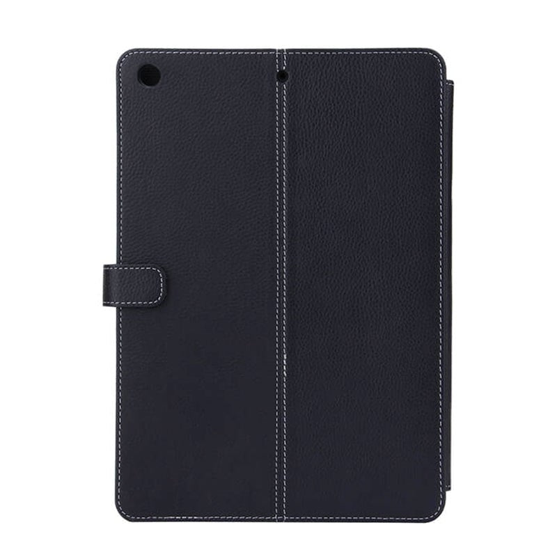 iPad 10.2 (2021 / 2020 / 2019) - Onsala Collection Ægte Læder Cover - Sort