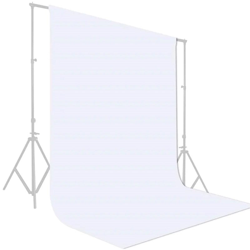 Fotobaggrund 3 x 3 m - Hvid