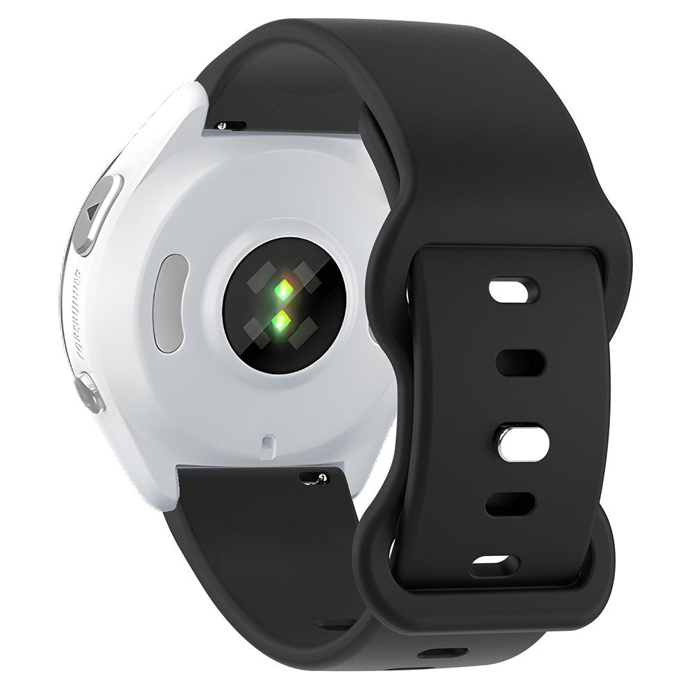 EIDERWOOD (18mm) Universal Silikone Rem - Sort