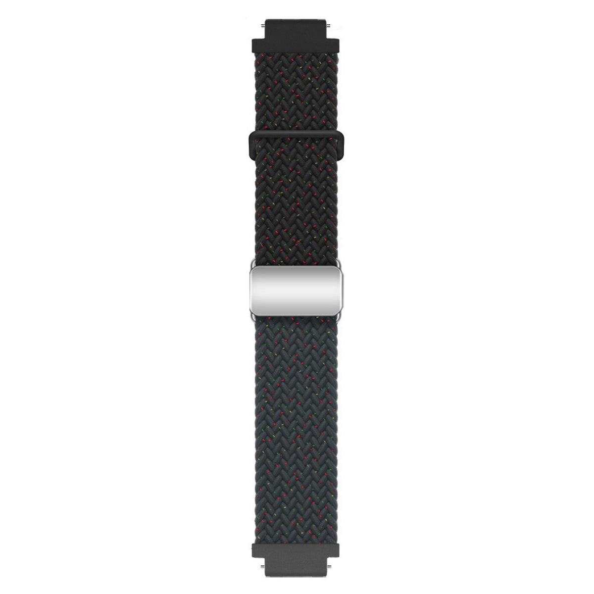 EIDERWOOD Universal 18mm Woven Smartwatch Rem - Sort / Blå