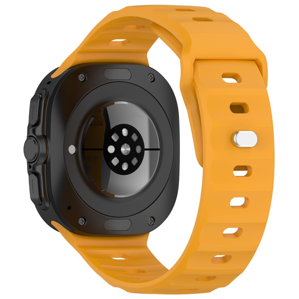 EIDERWOOD Samsung Galaxy Watch Ultra (47mm) Silikone Urrem m. Enkel Spænde - Orange