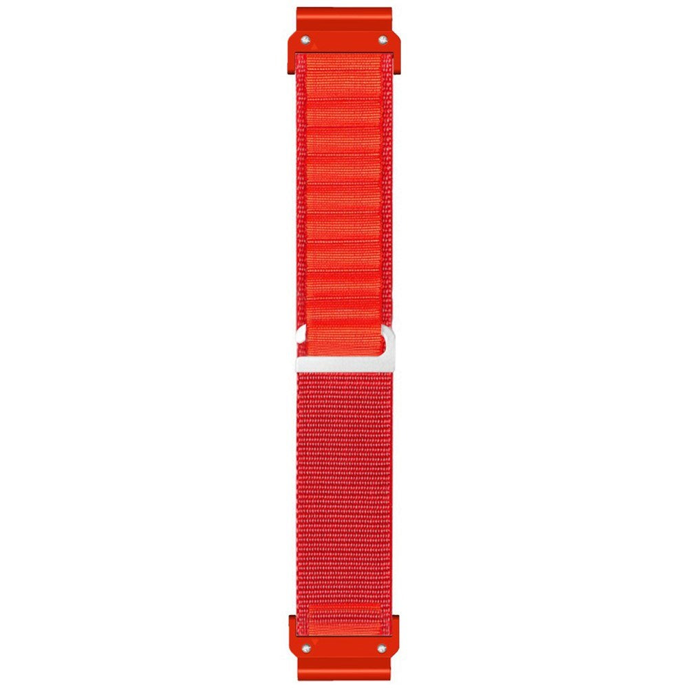 EIDERWOOD Universal Garmin Rem 22mm QuickFit - Nylon - Rød
