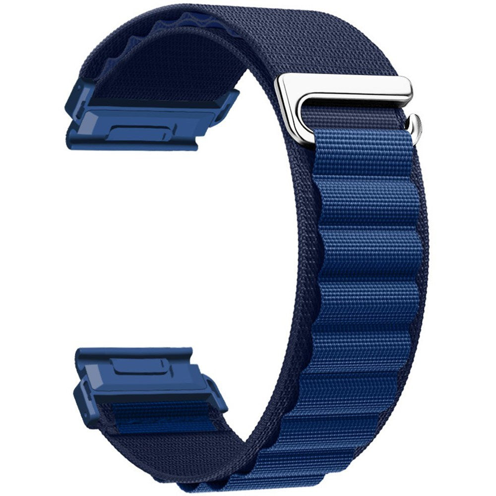 EIDERWOOD Universal Garmin Rem 22mm QuickFit - Nylon - Blå
