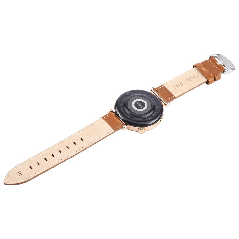 EIDERWOOD Universal 18mm Smartwatch Læder Urrem - Brun