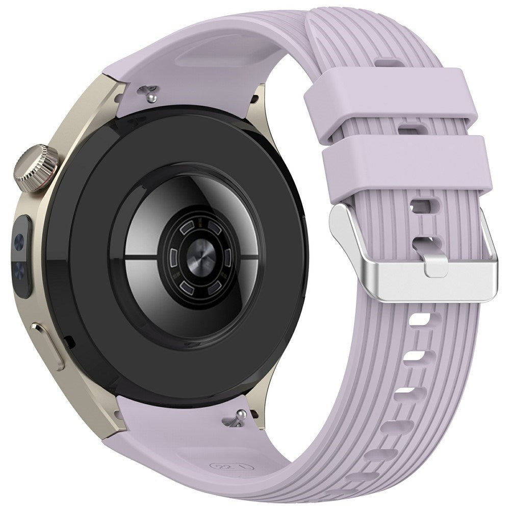 EIDERWOOD Huawei Watch 5 (42mm) Silikone Rem - Lilla